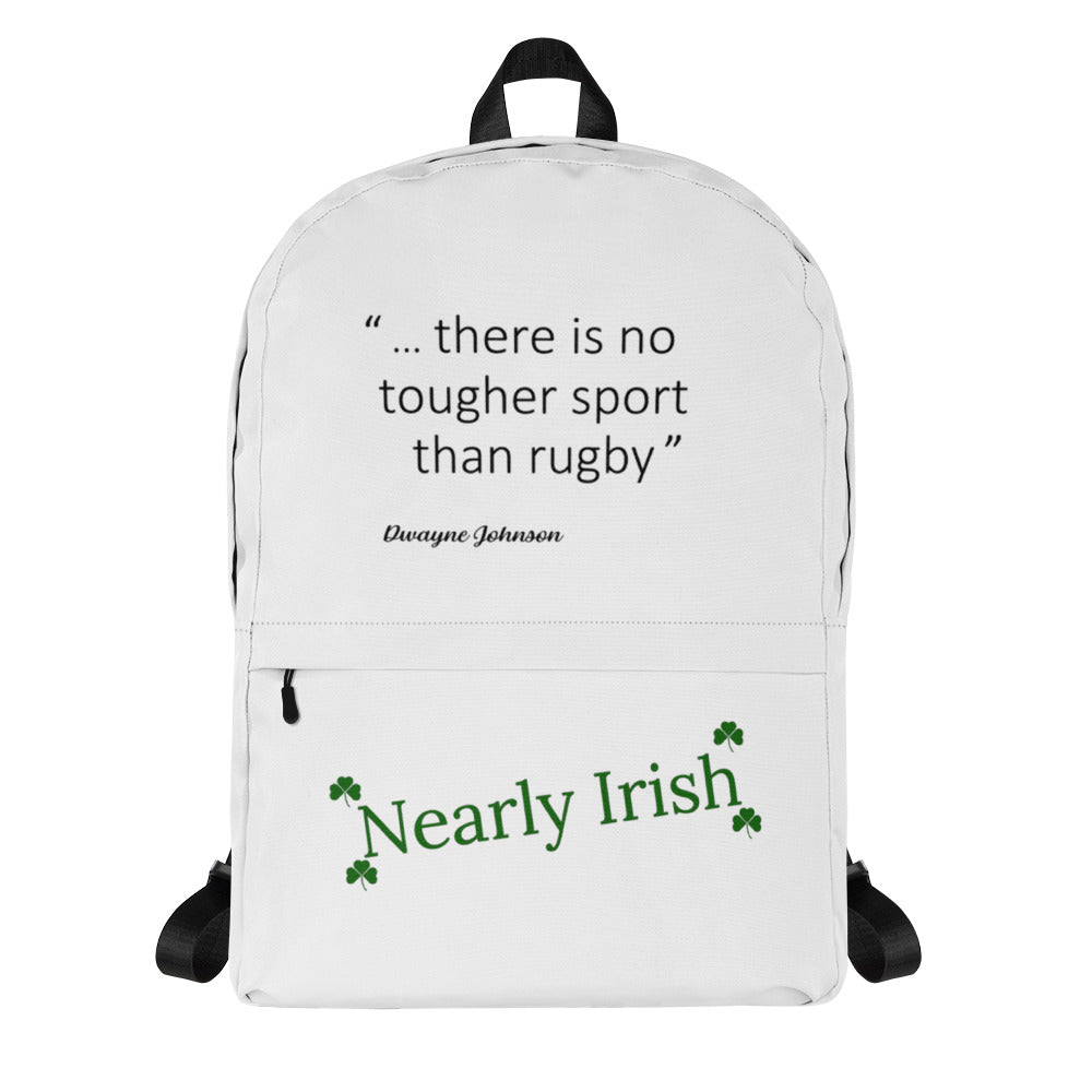 Irish rugby backpack on sale