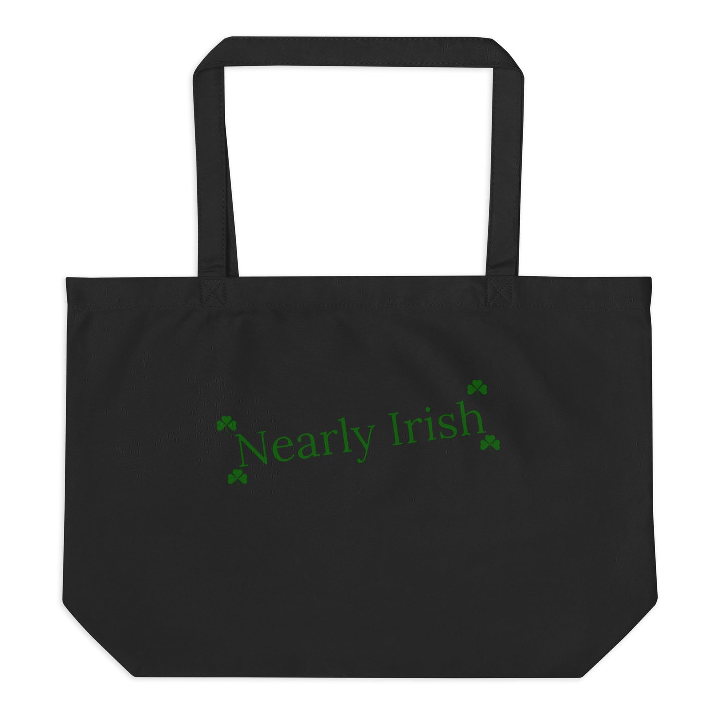 Large organic tote bag