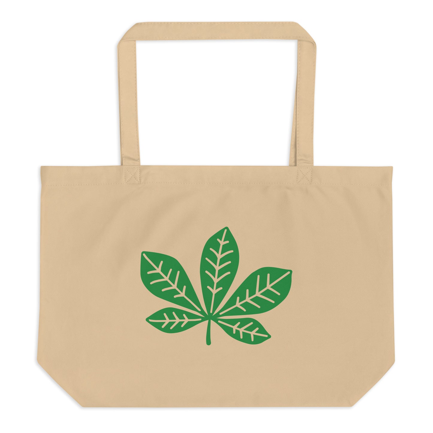 Large organic tote bag