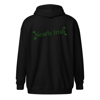 Nearly Irish Unisex heavy blend zip hoodie