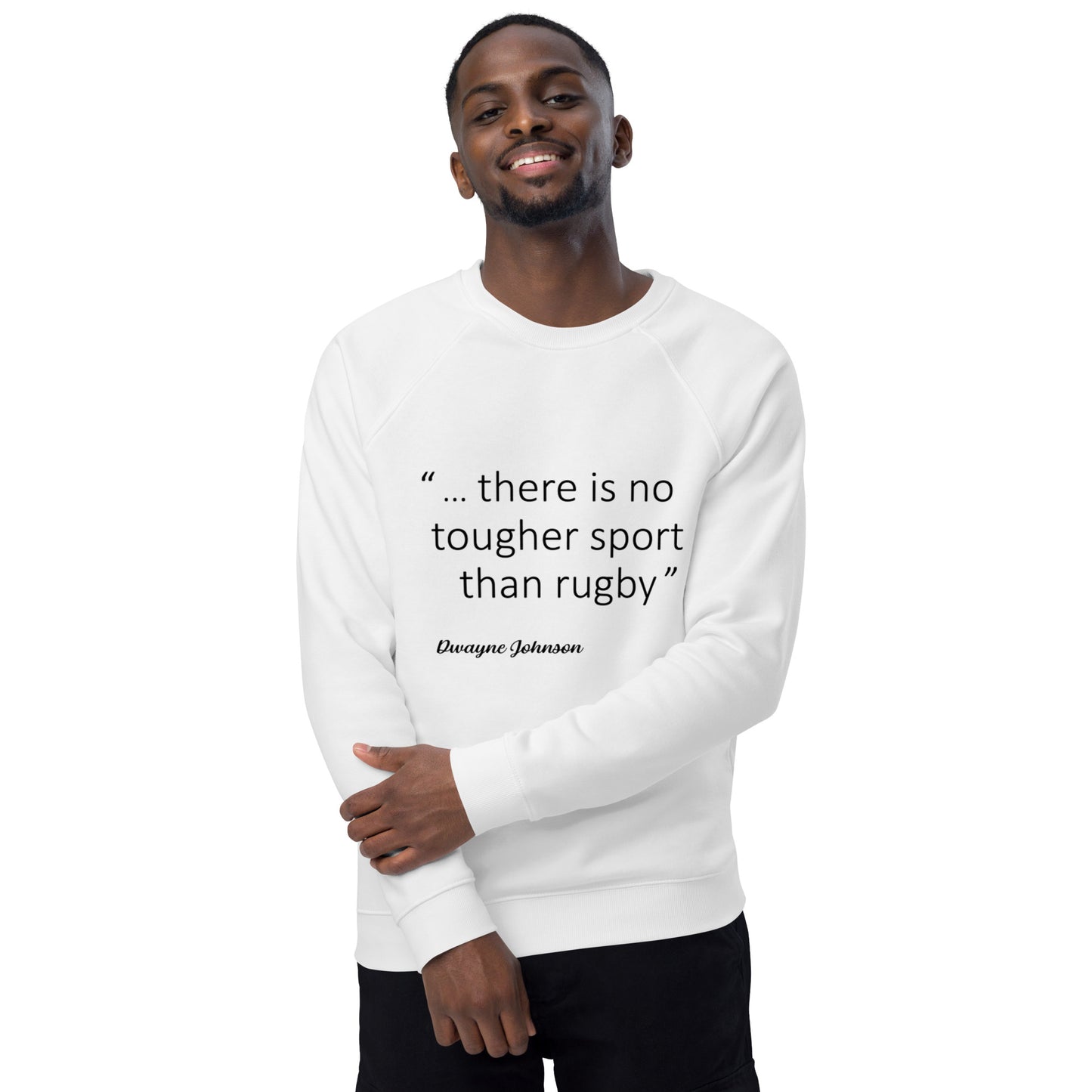 Nearly Irish Unisex organic raglan sweatshirt