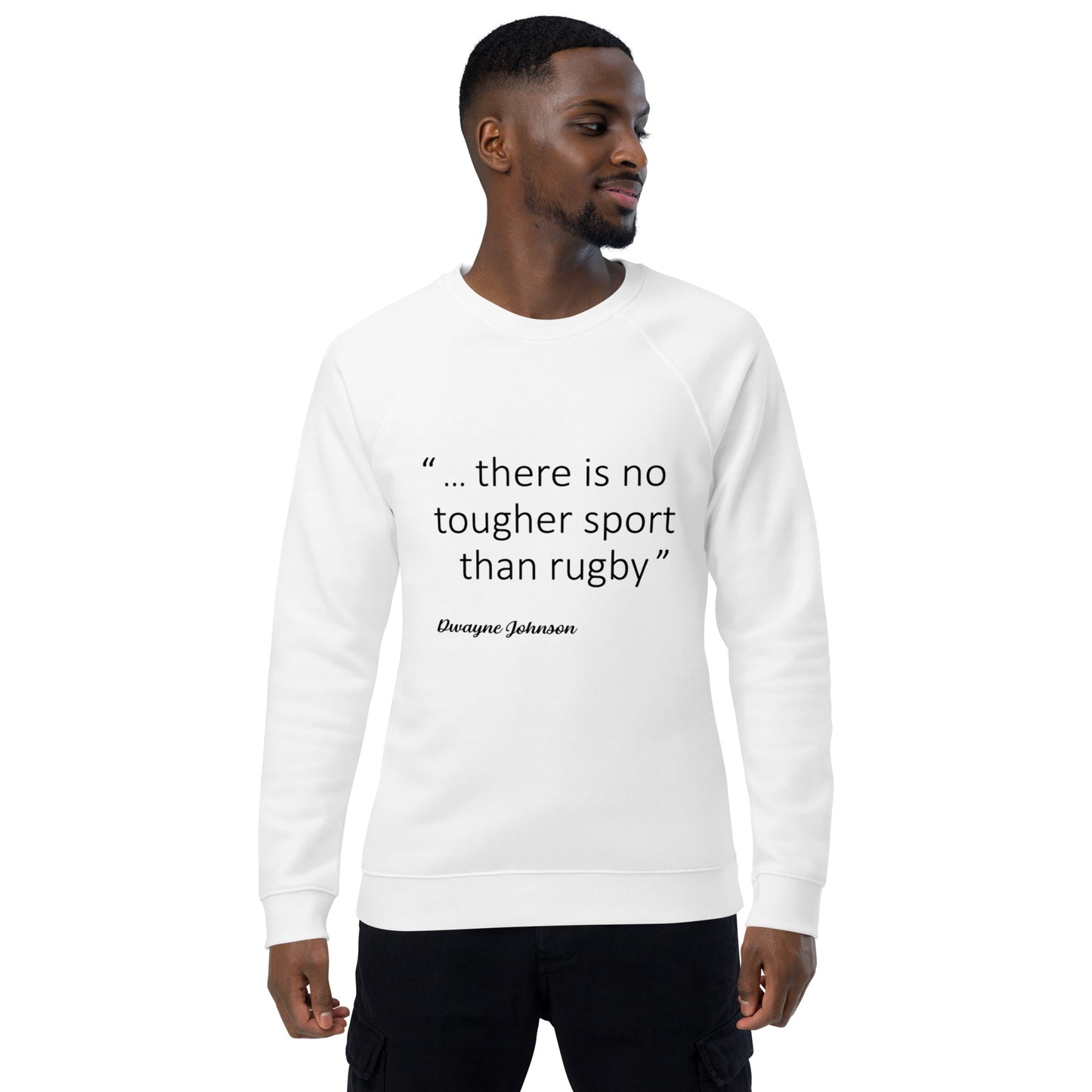 Nearly Irish Unisex organic raglan sweatshirt