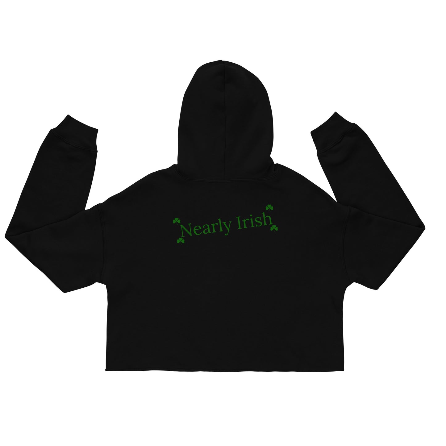 Nearly Irish Women's Cropped Hoodie