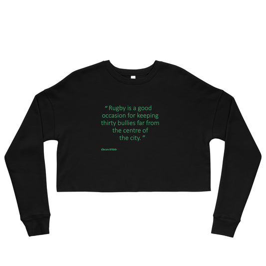 Nearly Irish Crop Sweatshirt